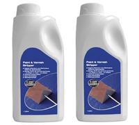 KasaBona Paint Stripper 1L - Heavy-Duty Multi-Surface Gel for Wood, Metal & Concrete - Fast-Acting Paint & Varnish Remover for DIY & Workshop Use (Pack of 2)