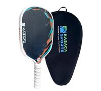 KASACA Aramid Kevlar Pickleball Paddle, USAPA Approved | 45° Cross-Woven T700 Carbon Fiber, Edge Guard, Lightweight 16mm Core, Power & Control for Advanced Players