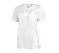 KASACK7 Pullover Jacket 1/2-Length Sleeves Lightweight Fabric (XS, White)