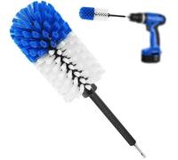 Kasauber Soft Drill Wheel Cleaner Brush (Fast & Effortless Cleaning), Gentle Scratch Free Car Wheel Cleaning Brush Tool Kit for Auto, Motorcycle, Wheel, Barrel, Tire, Rims, Engines, Exhaust