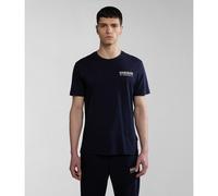 Napapijri S-kasba Short Sleeve T-shirt Blue S Men
