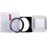 Kase 49mm Magnetic MCUV III Filter Kit with Square Lens Hood & Cap, Premium B270 Glass UV Protector for Fujifilm X100VI / X100V / X100F / X100T / X100S, Silver