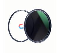 Kase 49mm Wolverine Revolution Plus Magnetic CPL Circular Polarizer Filter with Inlaid Adapter Ring, Shockproof Tempered Optical Glass & Ultra-Low Reflectivity 0.1%