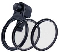 Kase 67mm Smartphone Magnetic Filter Compatible with Xiaomi 15 Ultra, Vivo X200 Pro, iPhone 17 Pro Max (CPL + Black Mist 1/4 + Magnetic Clip)