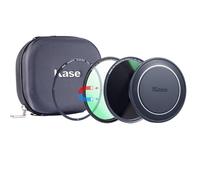 Kase 82mm Magnetic Wolverine Revolution Plus Entry Filters Kit Includes CPL UV Lens Cap & Filter Bag, Shockproof Tempered Optical Glass & Color Coded Rings