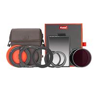 Kase Armour Entry Kit Magnetic 100mm Square Filter Holder/CPL/ND64/GND0.9 | Metal 100mm Square Holder System, 95mm Polarizer & ND64, 100x150mm Soft GND0.9, for 67/72/77/82mm Camera Lens