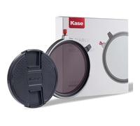 Kase CPL/Vari ND/Black Mist 3 in 1 Combo Screw-in Filter 1.5-8 Stop ND3 to ND236 Optical Glass Ideal for Video/Vlog (72mm)
