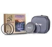 Kase Revolution Plus Entry Filter Kit Magnetic Shockproof Tempered Optical Glass w Color Coded Rings inc CPL UV Lens Cap & Case (46mm)