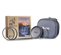 Kase Revolution Plus Entry Filter Kit Magnetic Shockproof Tempered Optical Glass w Color Coded Rings inc CPL UV Lens Cap & Case (49mm)