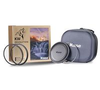 Kase Revolution Plus Entry Filter Kit Magnetic Shockproof Tempered Optical Glass w Color Coded Rings inc CPL UV Lens Cap & Case (112mm)