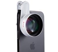 Kase Upgraded HD Master Macro Lens Plus for iPhone Samsung Android with Long Focus Distance 45-85mm, Macro Photography Phone Camera Lens Attachment