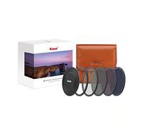 Kase Wolverine 67mm Pro ND Kit II Magnetic Shockproof Tempered Optical Glass Filter Includes Magnetic CPL ND8 ND64 ND1000 Lens Cap & Case 67