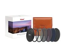 Kase Wolverine 95mm Pro ND Stack Cap Kit Magnetic Shockproof Tempered Optical Glass Filter Includes Magnetic CPL ND8 ND64 ND1000 Lens Cap & Case 95