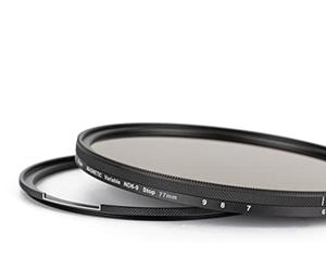 Kase Wolverine Magnetic 77mm 2nd Generation Vari ND 6-9 Stop ND64 to ND500 Shockproof Tempered Optical Glass Filter In nti-Rotation Adapter