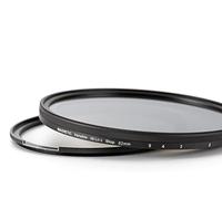 Kase Wolverine Magnetic 82mm 2nd Generation Vari ND 1.5-5 Stop ND3 to ND32 Shockproof Tempered Optical Glass Filter Incl Anti-Rotation Adapter