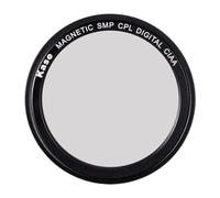 Kase Wolverine Magnetic CPL Filter + Magnetic Adapter for Compact Digital Camera Compatible with Sony RX100