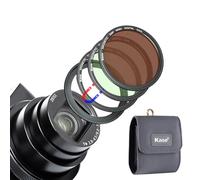KASE Wolverine Magnetic Filter Kit UV/CPL/ND64 for Sony ZV-1, RX100 Series/Ricoh GR II III, Neutral Density ND Polarizer Filter Protector for ZV1 RX100 VII VI V III II Camera Accessories