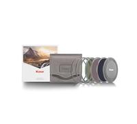 Kase Wolverine Revolution 49mm Pro ND Filter Kit Magnetic Shockproof Tempered Optical Glass w Color Coded Rings inc CPL ND8 ND64 ND1000 Lens Cap & Case