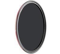 Kase Wolverine Revolution 55mm Magnetic ND1000 10 Stop Shockproof Tempered Optical Glass Filter w Red Ring & Adapter