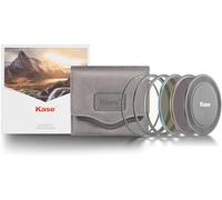 Kase Wolverine Revolution 62mm Entry Filter Kit Magnetic Shockproof Tempered Optical Glass w Color Coded Rings inc CPL ND8 ND64 Lens Cap & Case