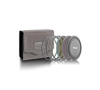 Kase Wolverine Revolution 72mm Entry Filter Kit Magnetic Shockproof Tempered Optical Glass w Color Coded Rings inc CPL ND8 ND64 Lens Cap & Case