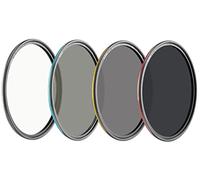 Kase Wolverine Revolution 72mm Pro ND Filter Kit Magnetic Shockproof Tempered Optical Glass w Color Coded Rings inc CPL ND8 ND64 ND1000 Lens Cap & Case