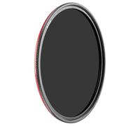 Kase Wolverine Revolution 95mm Magnetic ND1000 10 Stop Shockproof Tempered Optical Glass Filter w Red Ring & Adapter