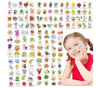 KASESSS 140pcs/7 Sheets Reward Stickers, Well Done Stickers for Children Different Animals Cartoon Sticker Teacher Supplies Teacher Classroom School Office Stuckers Sheet Parents 16x 20cm