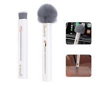 KASESSS 2 In 1 Car Cleaning Brush, Car Detailing Brushes, Double-Headed Detailing Brushes, Car Detailing, Non-Scratch Car Brush Car Interior Cleaning Brush Car Cleaning Brushes for Keyboard Car Screen