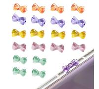 KASESSS 20 Pieces USB C Dust Plug, Silicone USB C Protector, Cute USB C Port Cover, Bow Tie Styling USB C Dust Cover, Colourful USB C Cover, USB Dust Cover with Most Type-C Mobile Phones & Tablet