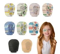 KASESSS 27 Pcs Eye Patches for Kids, Cartoon Kids Eye Patches, Non Woven Eyepatch, Disposable Breathable Adhesive Eye-Bandages for Toddler Children Girls Boys Amblyopia Strabismus Light Blocking