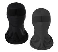 KASESSS 2pcs Summer Cooling Balaclavas for Men Women, Breathable Elastic Fit Balaclava Mask with Eyeglasses Holes Motorbike Balaclava Sun Protection Face Hood for Outdoor Sports Cycling Motorcycle