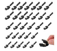 KASESSS 30 Pcs Zipper Pull Replacement, Zip Repair Kit, 3 Sizes Zip Puller Replacement, Removable Zip Replacement, Universal Spare Zipper Puller, Adjustable for Clothes, Pants, Wallets, Suitcases