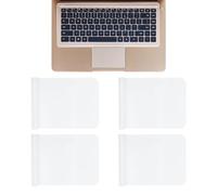 KASESSS 4 Pcs Universal Keyboard Cover, 36.5 x 13.5CM, Clear Silicone Keyboard Protector Film, Ultra Thin Laptop Keyboard Cover Waterproof Keyboard Dust Cover for 15-17 Inch Computers Laptops