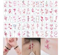 KASESSS 60 Sheets Temporary TAttoos, Waterproof Fake tAttoos, Adults Kids Tattoos, Tattoos for Kids, Tattoo Stickers, Stick on Tattooss for Birthday Party Favors Supplies, Birthday Party Bag Filler