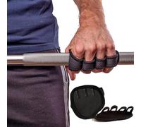 KASESSS Fitness Grip Pads, Gym Grip Pads Gloves Men Women, The Alternative to Weight Lifting Gloves, Neoprene Workout Gloves with 4 Finger Loop Protects, for Weightlifting, Calisthenics, Gymnastics