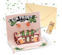 KASESSS Surprise Moneys Gift Boxes, Money Gift as a Pop-Up Beer Crate, Birthday Moneys Envelopes for Cash Gifts with Pull-Out Card, Birthday Money Card for Cash Gifts for Parties Surprise Men Women