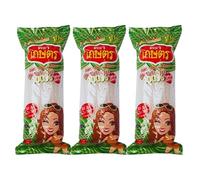 Kaset Brand Thai Bean Thread Glass Noodles - 4.2 oz (3 Sachets)