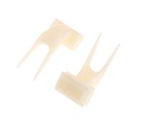 KASFDBMO 2-Piece Bird Food Holder Parrot Fork Skewer Feeding Tool for Fruit Treat Vegetable for Parakeet Conure