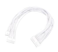 KASFDBMO 24PIN Modular Power Cable To 10+18PIN Braided White Cable For RM550X RM650X Power Modular Cord Wire Connection