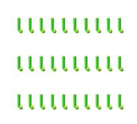 KASFDBMO 30pack Easyly Install Angling Float Connector Sliding Grooves Mechanism for Precise Depth While Fishing Cold Resistant Fishing Float