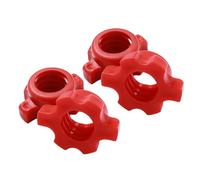 KASFDBMO 4Pcs Spinlock Collars Dumbbell Rod Nut Standard Barbell Screw Collar Dumbbell Hexagonal Nut For Weight Lifting Fitness Exercise