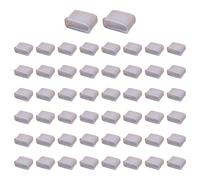 KASFDBMO 50Pcs PVC Whistles Mouth Grip Whistles Protective Covers Sports Protctor For Referee Outdoor Coaches Mouth Grip Cover