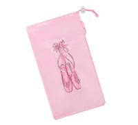 KASFDBMO Ballet Shoe Bag Storage Dance Shoes Pouches Drawstring For Dancers With Drawstring Storage For Dancers