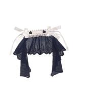 KASFDBMO Fantasy Headwear with Delicate Lace Trim and Flowing Tassels for Sweet Costume Event Photoshoots Props Cosplay Headwear