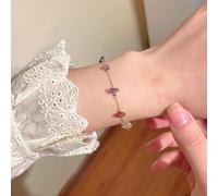 KASFDBMO Fashionable Colorful Asymmetrical Stone Necklace Or Set Trendy Jewelry Statement Pieces for Stylish Women Casual Wear Accessories