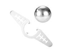 KASFDBMO Food Grade Rustless Coffee Refrigerating Sphere Set with Detachable Holder Enhances Flavor Lacking Dilution Global Cup Coffee Addition