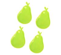 KASFDBMO Fruit Shape Warning Reflective Pendant Bike Reflective Pendant PVC Cycling Reflector for Motorcycles Bright Reflector