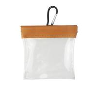 KASFDBMO Golfs Valuables Pouches Accessories Bag with Clip Squeeze Tees Bag for Men Golf Pouch with Clip Clear Storage Pocket Valuables Pouch