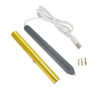 KASFDBMO Hot Foil Roll Heated Pen Set Starter USB Heat For Scrapbooking Tool Kits Card Making Craft Drawing Hot Foil